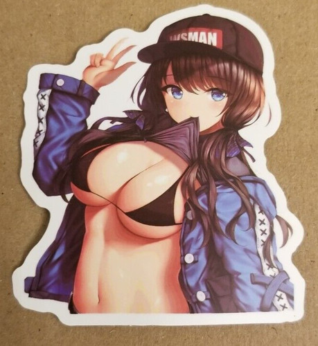 Waifu sticker girl summer - waifu,
