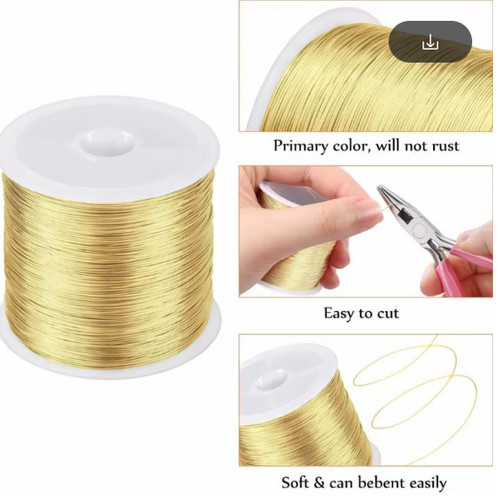 Soft brass wire - soft, 0.1mm-3mm