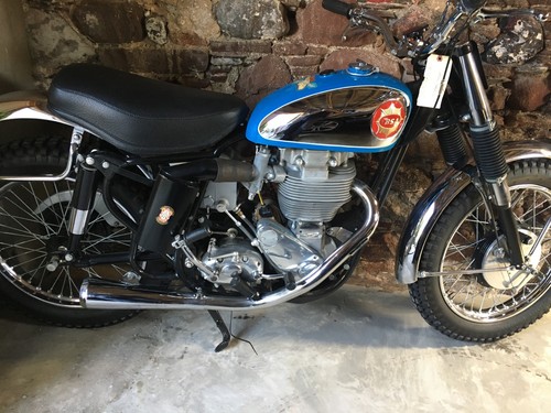 Classic motorcycle bsa 500 - bsa,