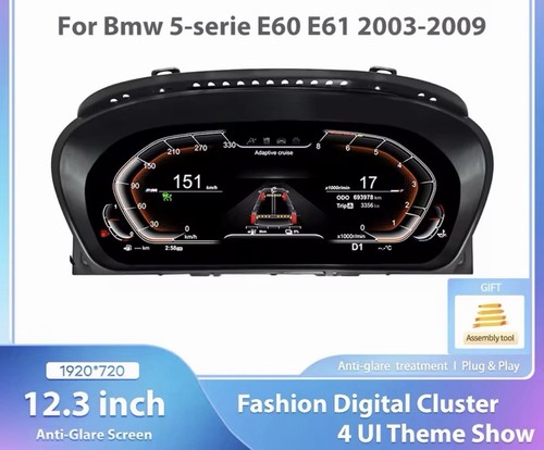 Car lcd digital dashboard - car,