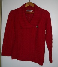 Ladies Aran Cardigan by Highland Home Industries, Small.