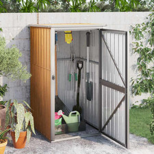Garden Tool Shed Brown