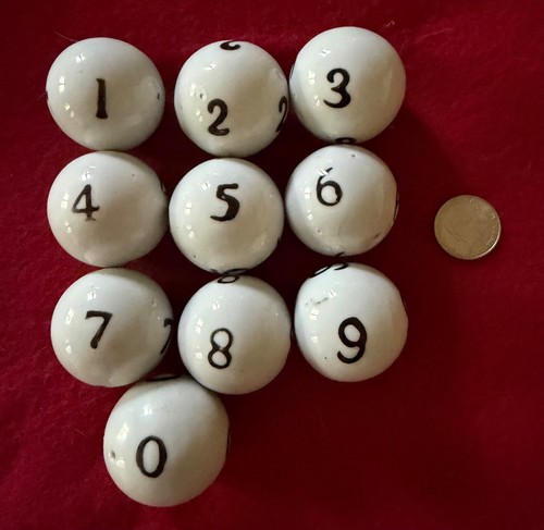 Ceramic decorative balls - 10,