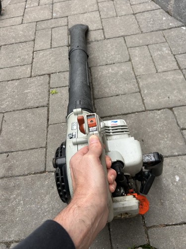 Petrol powered leaf - , blower