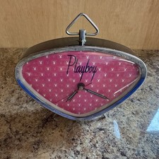 2004 Playboy Bunny Vintage Mechanical Wind-Up Alarm Clock Working