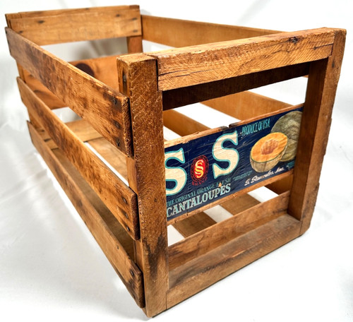 Vintage brand cantaloupes - brand,
