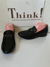 Think ! Slip On Leather Loafer Shoes Size UK 6 EU 39