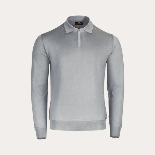 Mandelli men half - half-zip, jumper