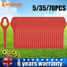5/70X Replacement Blades for Cordless Lawn Trimmer Ferrex Strimmer Aldi Far 20-i