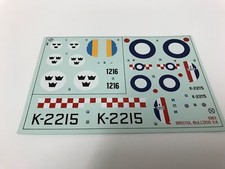 01083 Airfix Decal Sheet -