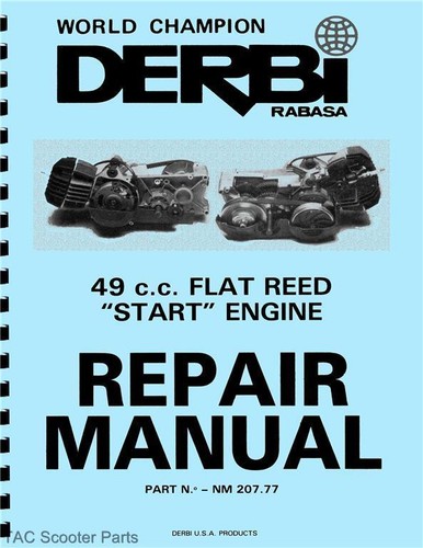 Derbi 49cc moped flat - derbi,