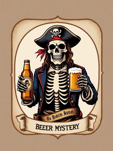 Pirate beer collectibles - pirate,