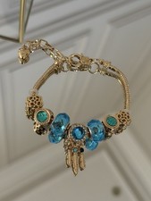 Vintage turquoise and Gold