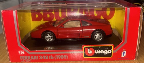 Burago ferrari 348 1989 - burago,