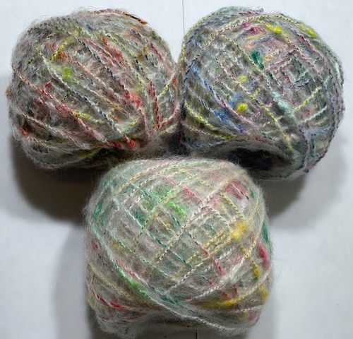 Mohair slub yarn - slub, 3