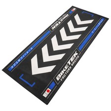BikeTek Motorcycle Motorbike Workshop Garage Mat Series 7 Rising Sun Blue