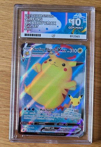 Pokemon surfing pikachu - surfing, vmax