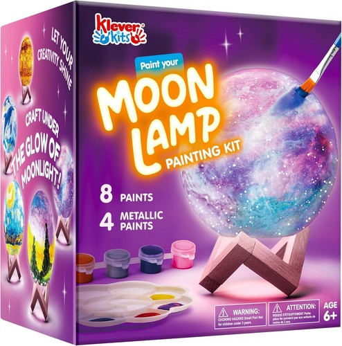Diy moon night light - 3d,