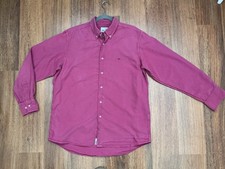 Lacoste Vintage Washed Maroon