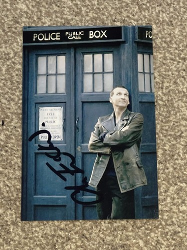 Doctor who autograph card - doctor,