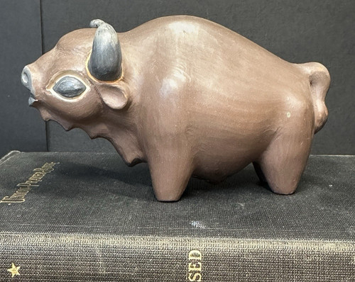 Mcm vintage handmade buffalo - vintage,