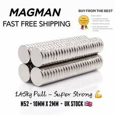 Super Strong N52 Magnets 10mm