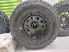  Deep modular steel wheels with tyres set of 4  +1  wheel in box
