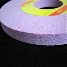 300 x 25 x 127 RA 46/54KV Pink Surface Grinding Wheel Cylindrical Universal J&S