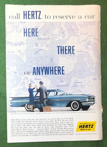 Vintage 1950s magazine - vintage, ad