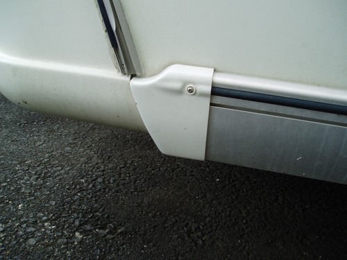 Caravan front nearside corner - ,