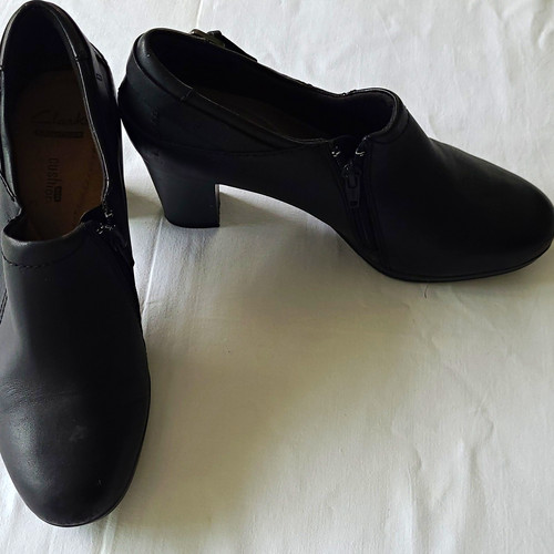 Clarks cushion black leather - cushion,