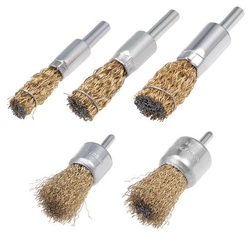 Wire wheel brush - wheel, copper
