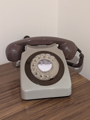 Grey brown gpo - brown, rotary
