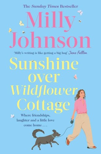 Sunshine over wildflower - over,
