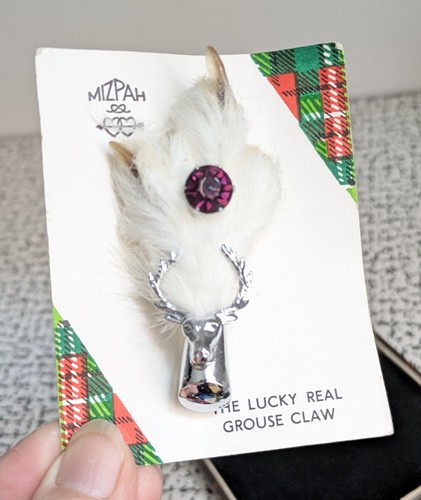 Vintage mizpah lucky grouse - vintage,