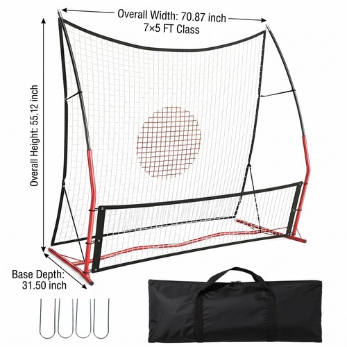 2in football rebounder - 2in,