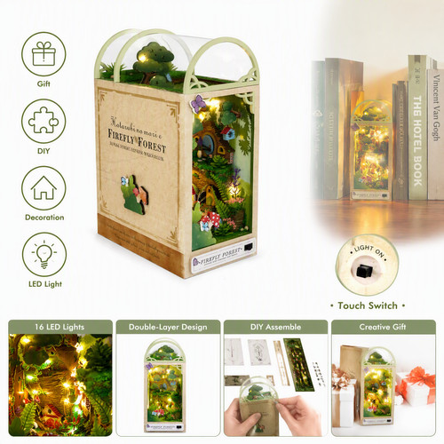 Diy wooden book nook - nook, kit