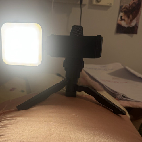 Portable led video light white - portable,