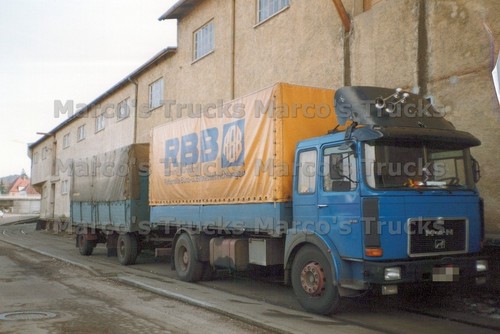 Truck photo man 19281 drawbar - 19281,