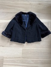 Astrakhan Swing Jacket with