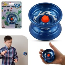 Retro Metal YoYo Toy – Blue