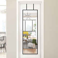 Wall Hanging Adhesive Over the Door Full Length Mirror Bedroom Wardrobe Dressing