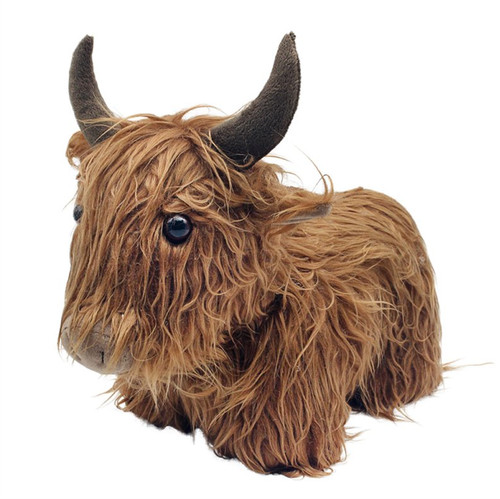 Highland cow door - cow,
