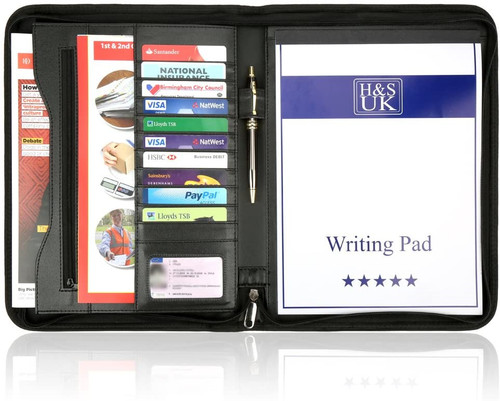 Zipped conference folder - a4,