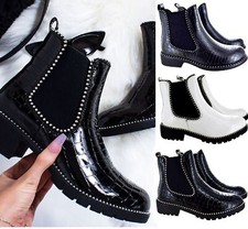 WOMENS LADIES NEW LOW BLOCK