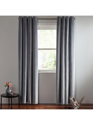 John lewis velvet pair lined - pair,