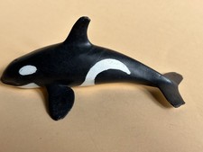 Schleich 1:32 16091 Orca Killer Whale Calf 2006 Rare Retired  Ocean DAMAGED 
