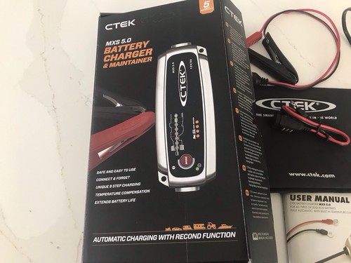 Ctek mxs battery charger - battery,