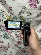 Sanyo Xacti Digital Camcorder Silver - Working As Seen *Needs Charger*