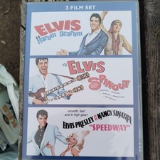 Elvis Presley - Harum Scarum / Spinout /Speedway - 3 Movie Disc DVD Set Set